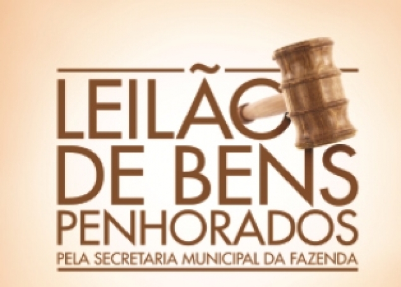 Prefeitura realiza leilão de bens penhorados 
