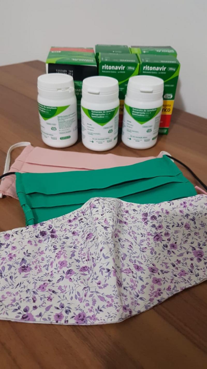 Auxílio para mais de 190 pessoas vivendo com HIV