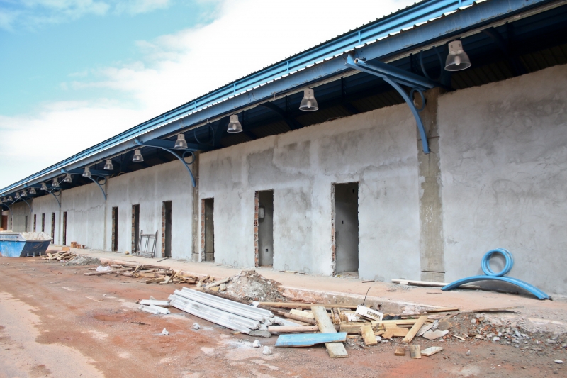 Continente: obras do Mercado em ritmo acelerado