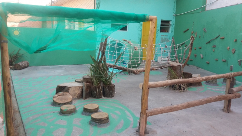 Com parede de escalada, projeto pioneiro da rede municipal será inaugurado