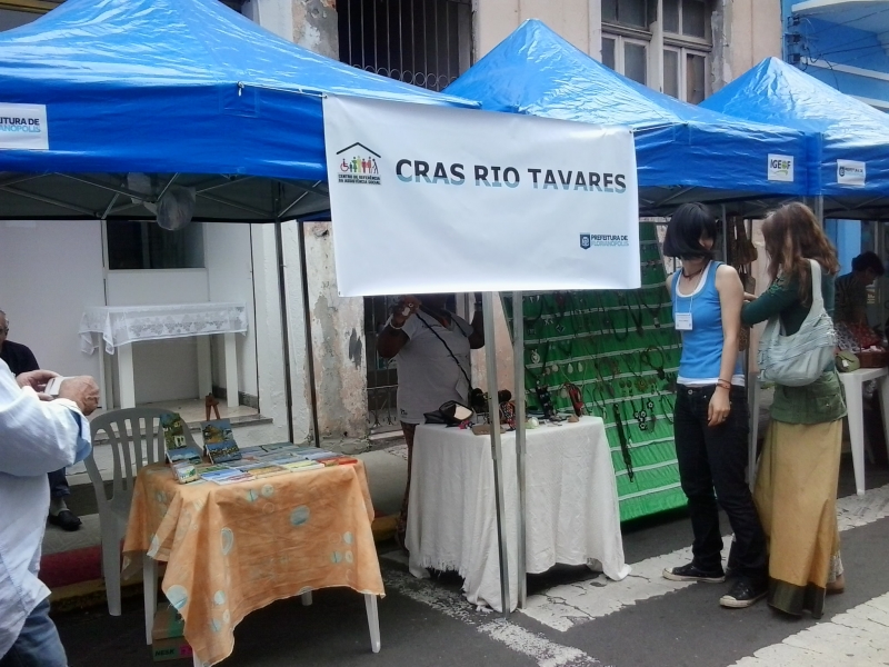 CRAS do Rio Tavares traz artesãos à Semana do Servidor