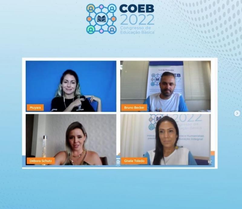 Programa Bairro Educador abre a última tarde de relatos de experiências pedagógicas do COEB 2022