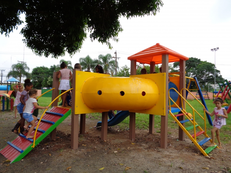 Unidades recebem novos equipamentos infantis
