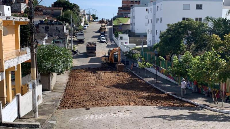 Prefeitura de Florianópolis inicia mais uma importante obra de pavimentação asfáltica na região Continental