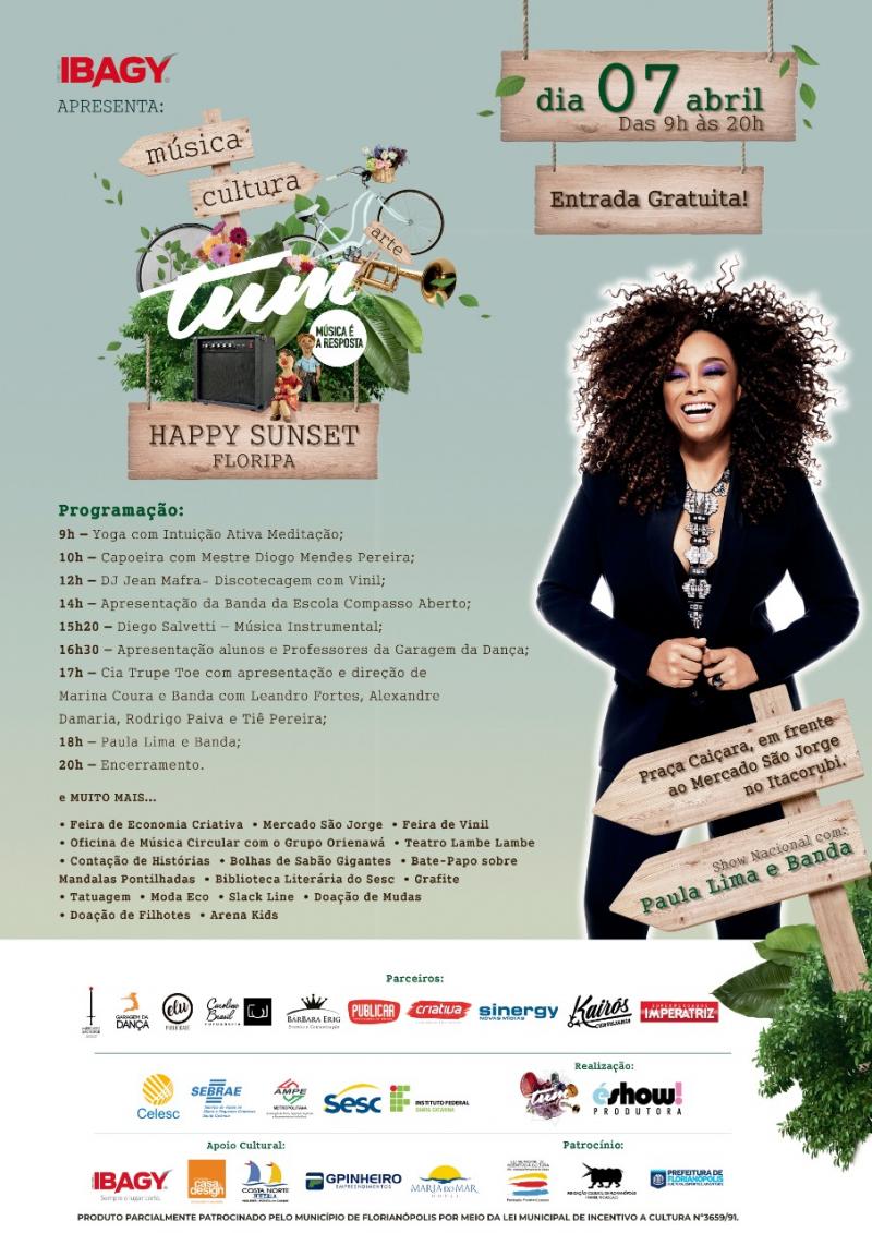 TUM Happy Sunset: A cultura ocupa a cidade