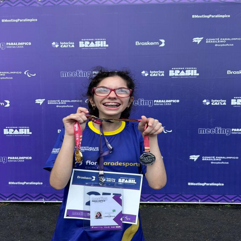 Estudantes da rede municipal se classificam para etapa nacional das Paralimpíadas Escolares 2024