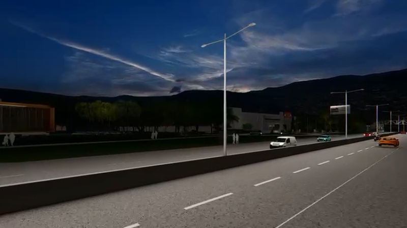 Prefeitura inicia instalação de iluminação na SC-401