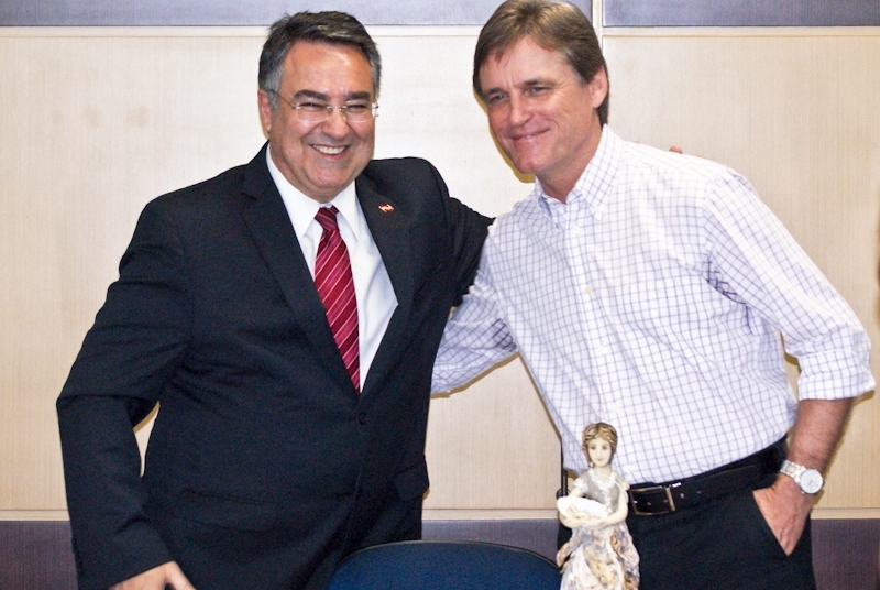 Dário Berger apresenta projetos ao governador 