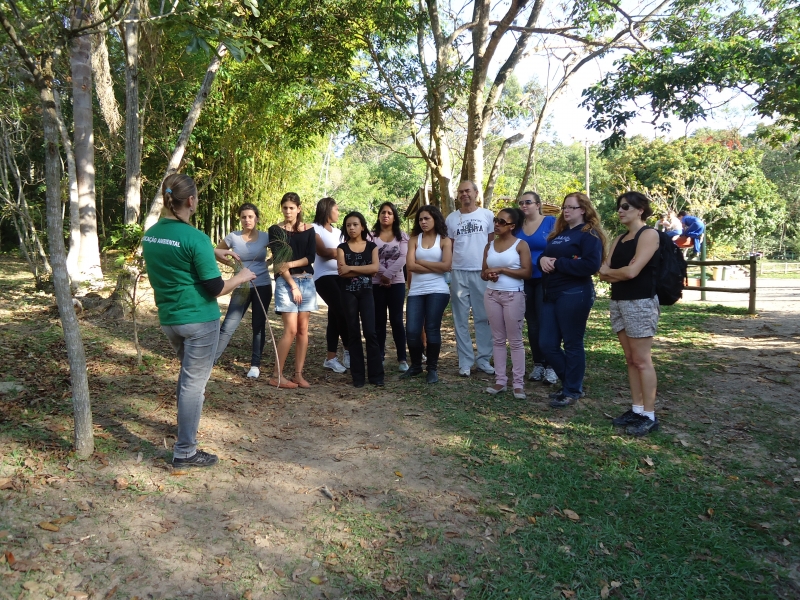 Alunos da Ufsc visitam Parque do Córrego Grande