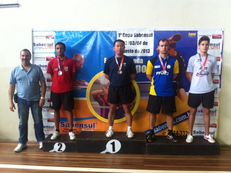 Florianópolis é medalha de ouro no Tênis de Mesa     