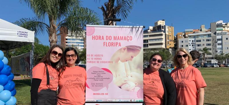 Mamaço Florianópolis 2019 reforçou a importância da amamentação