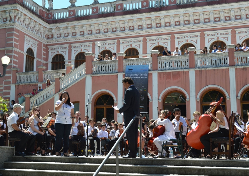 Orquestra Escola celebra aniversário no Dia Municipal da Cultura