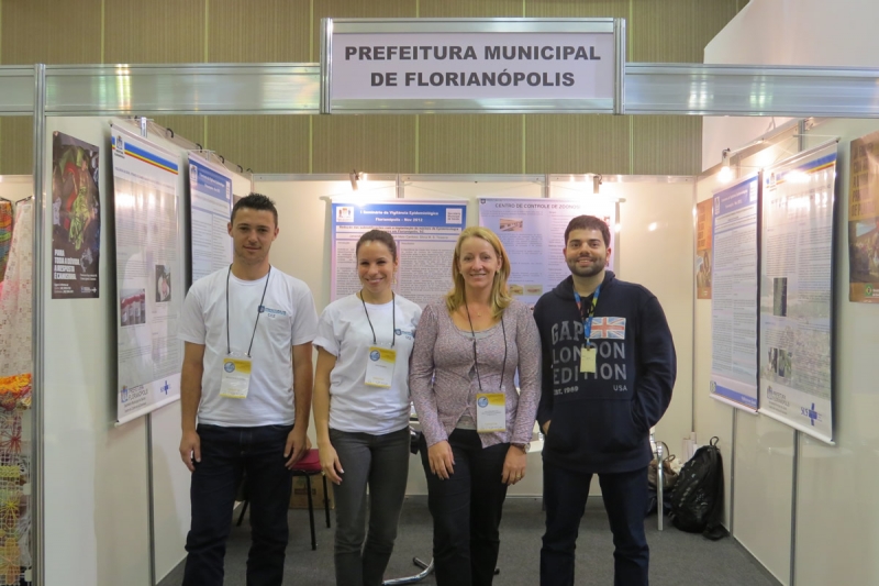 Zoonoses e Vigilância Epidemiológica participam do XXIII Congresso Brasileiro de Parasitologia