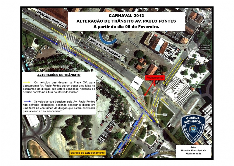 Trânsito da região da Paulo Fontes será alterado a partir das 20h desta segunda-feira
