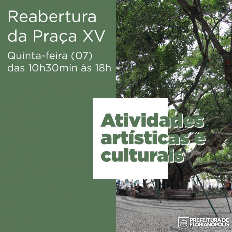Reabertura Praça XV