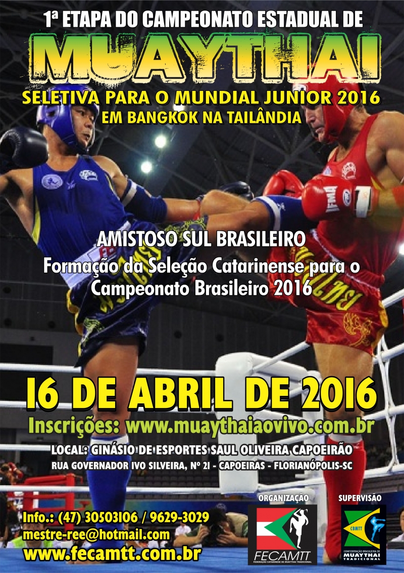 Campeonato Estadual de Muaythai 