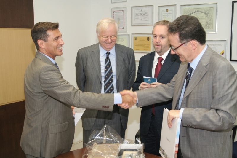 Cônsul da Itália visita a prefeitura 