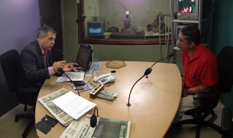 Morador da Casa de Apoio concede entrevista