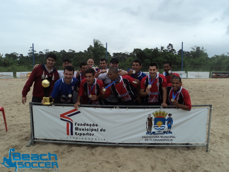 Joinville é o novo campeão do campeonato catarinense de clubes de Beach Soccer.   