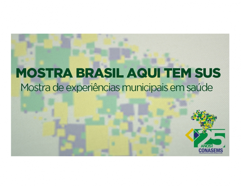 Trabalho da Secretaria da Saúde na Mostra Brasil SUS 2013