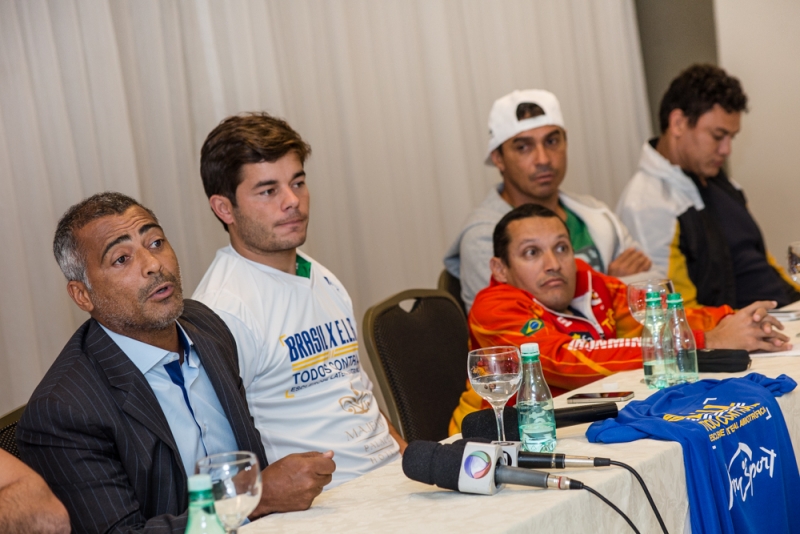 Romário e Florianópolis contra a esclerose