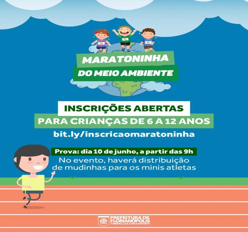 Prefeitura da Capital abre inscrição para primeira Maratoninha do Meio Ambiente