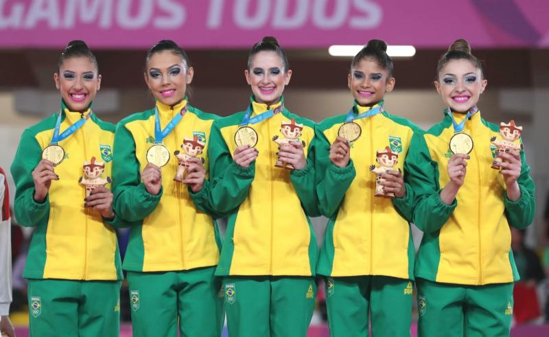 Ginasta manezinha conquista medalha de Ouro nos jogos Pan-Americanos 