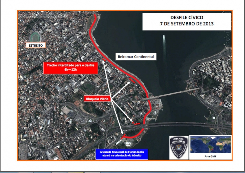 Desfile cívico será na Beira-mar Continental