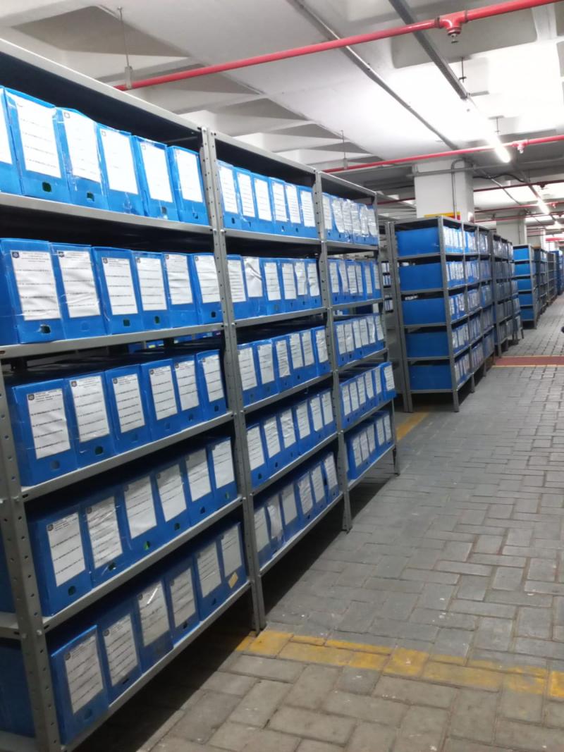 SMLCP conserva arquivo permanente com transferência para novo local