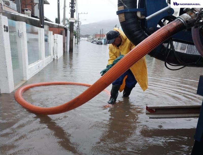 Serviço de manutenção urbana segue mobilizado para atuar nas chuvas em Florianópolis