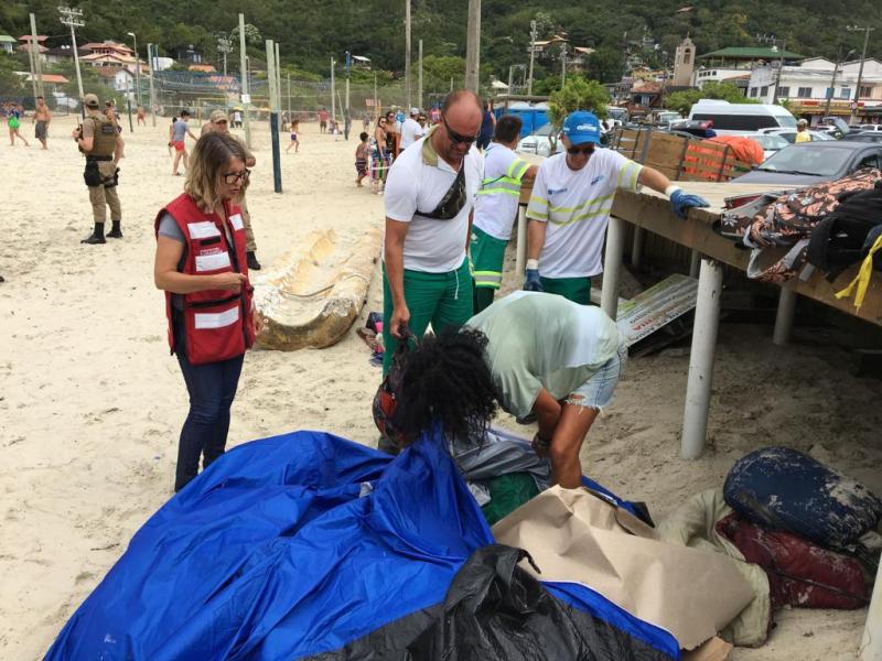 Prefeitura realiza nova abordagem a moradores em situação de rua