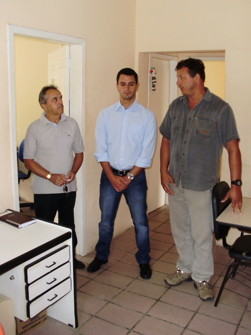 João Amin visita intendências