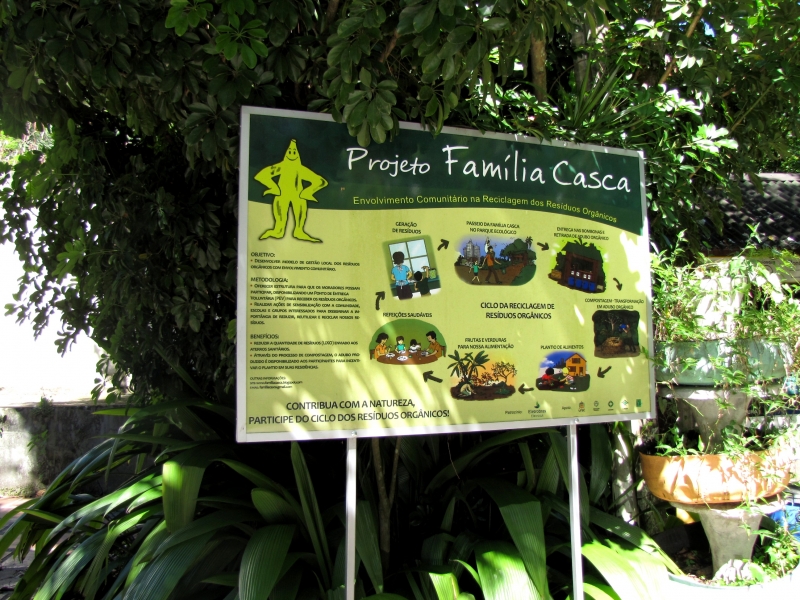 A compostagem no Parque Ecológico do Córrego Grande