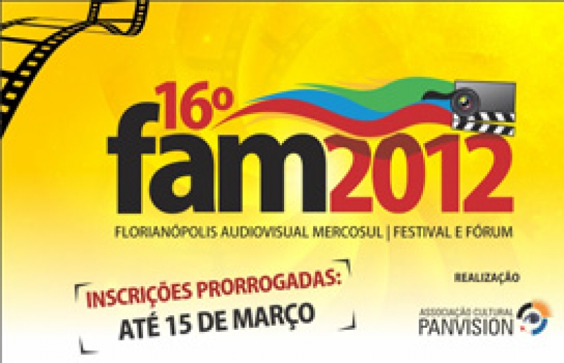 FAM prorroga prazo de inscrições de filmes