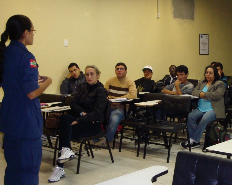 Nova turma de Brigadistas Comunitários inicia o treinamento.