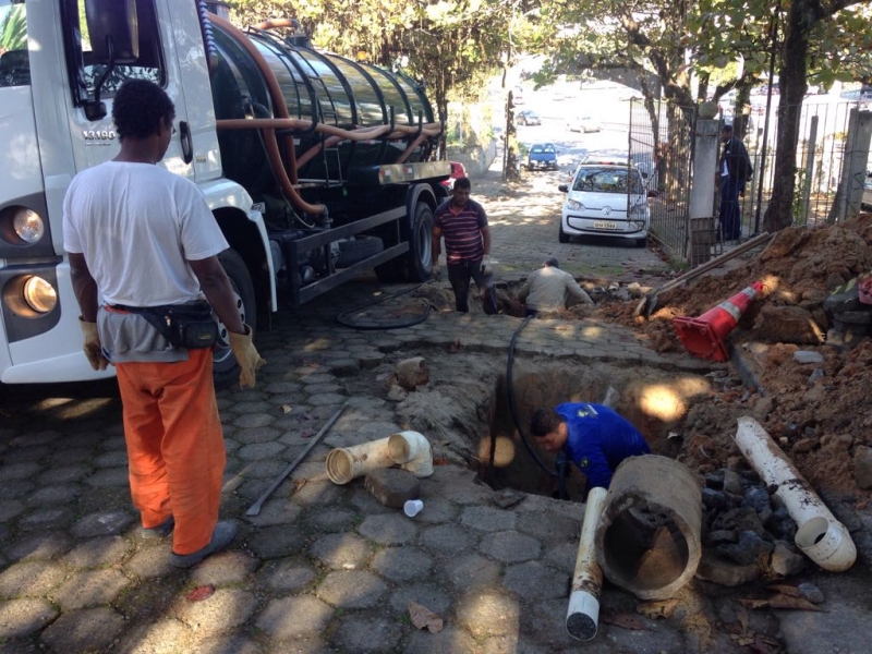 Dibea recebe obra para melhorar descarte de esgoto