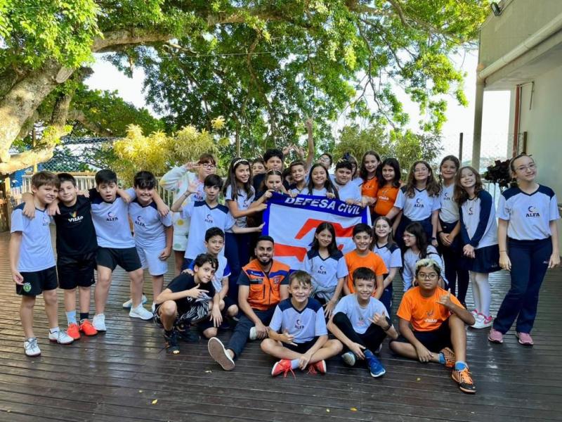 Prefeitura de Florianópolis forma mais uma escola no Programa Defesa Civil vai à Escola nesta sexta-feira (7)
