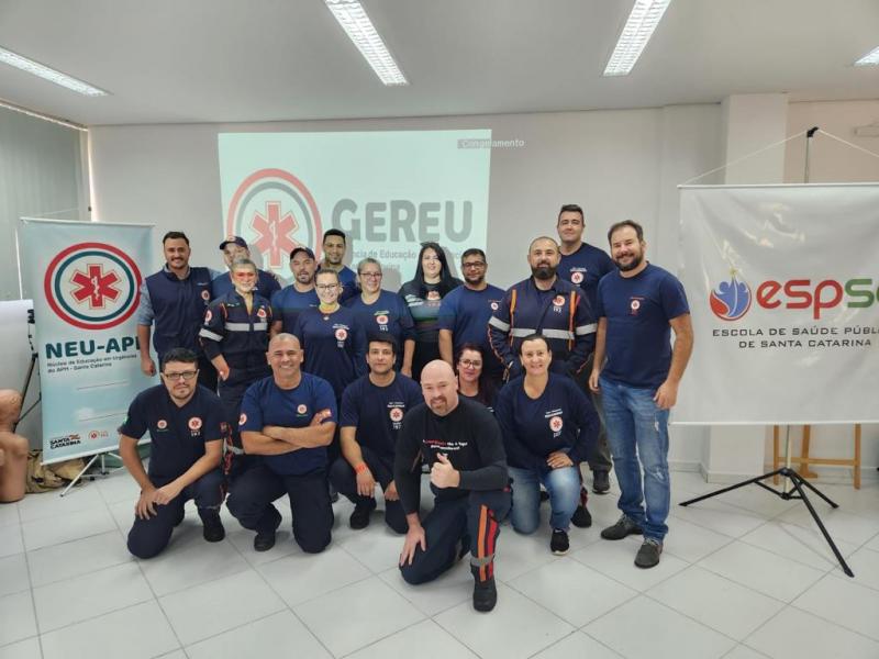 Equipe do SAMU de Florianópolis recebe capacitação para aprimorar atendimento de emergência