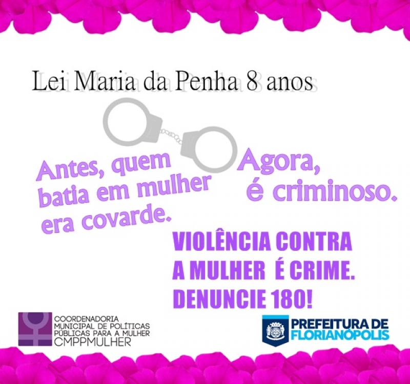 Maria da Penha: oito anos da lei de proteção à mulher