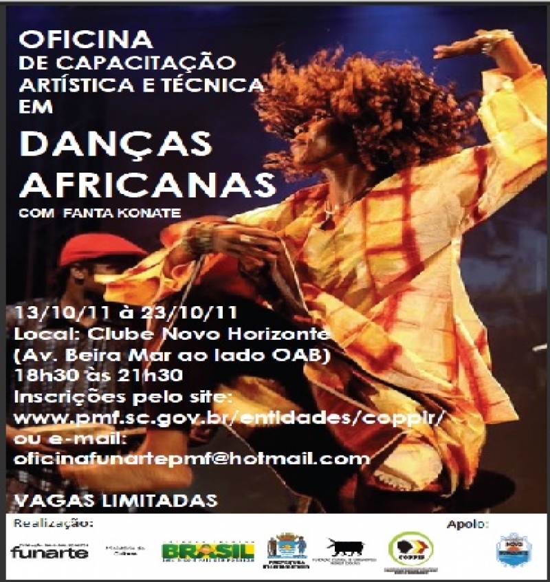 COPPIR promove oficina de danças africanas 
