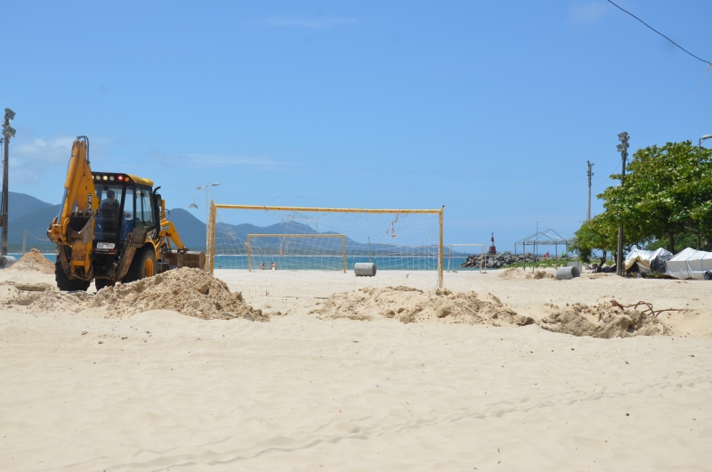 Barra da Lagoa ganha Arena de Esporte de Praia neste sábado