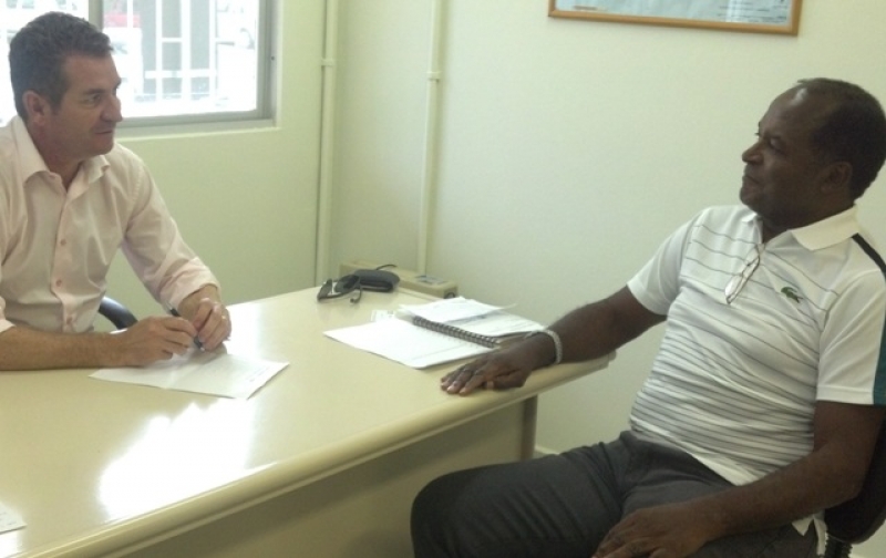 Dr. Juca visita Secretaria do Continente