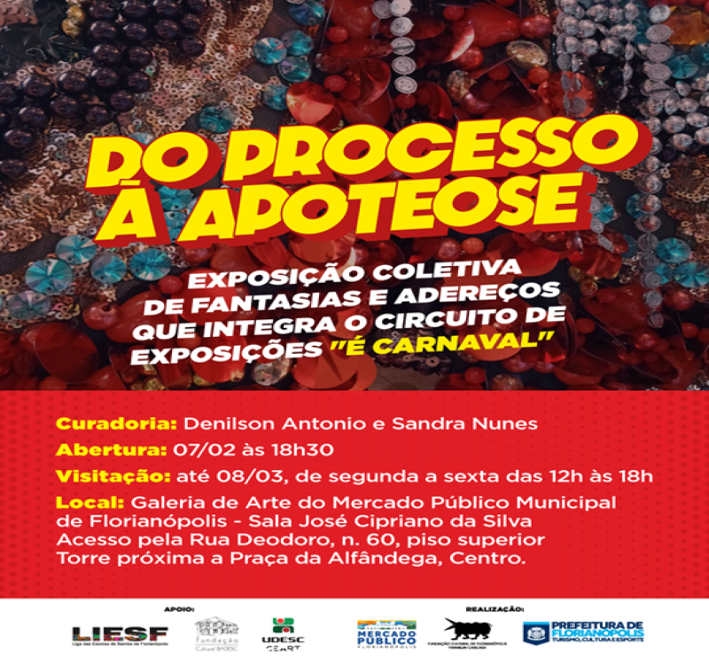 Nova Exposição de Carnaval na Galeria de Arte do Mercado Público