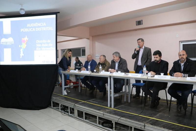 Plano Diretor: Audiência Pública no Distrito de São João do Rio Vermelho