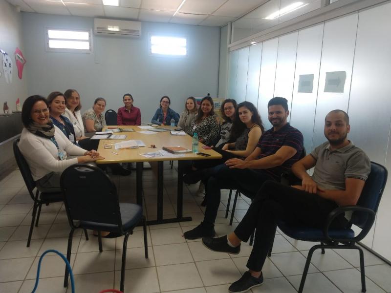 CS Saco Grande recebe visita de profissionais da saúde de Brusque