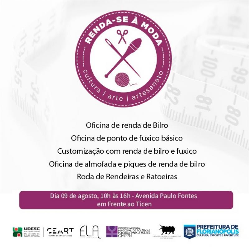 Renda-se à Moda adere ao Agosto Lilás