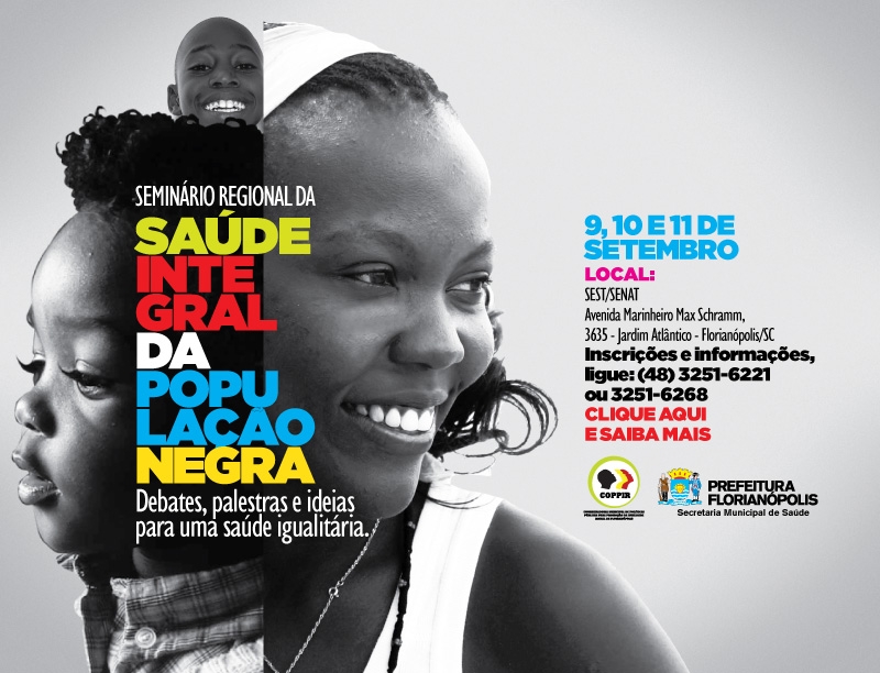 Seminário Regional da Saúde Integral da População Negra, 09 a 11/09