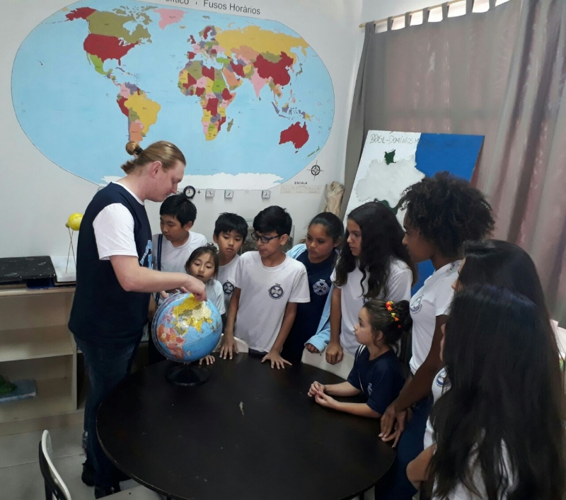 Escolas da Prefeitura reúnem crianças de diversas nacionalidades
