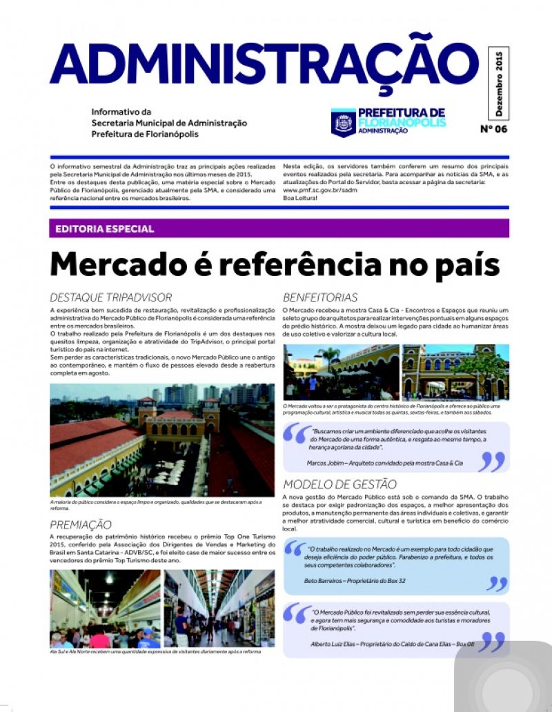 SMA lança a 6ª edição do informativo interno