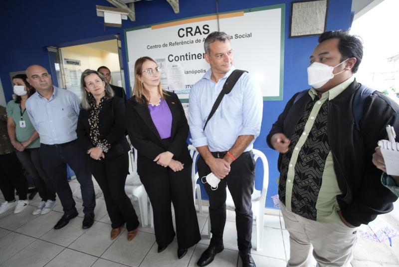 CRAS Capoeiras recebe visita de comitiva do governo da Indonésia